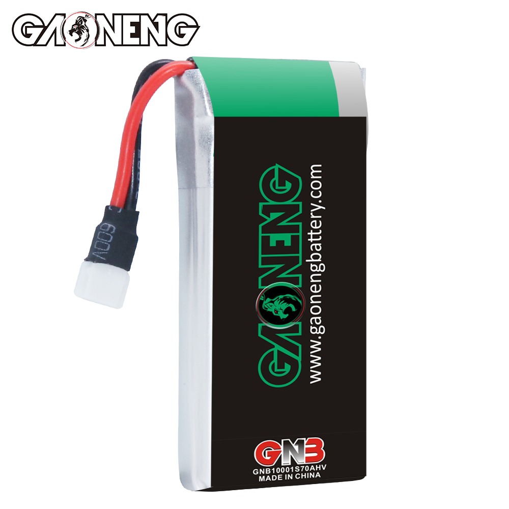 [Copy]GAONENG GNB LiHV 1S 3.8V 1000mAh 70C Molex 51005 Cabled LiPo Battery Long Range