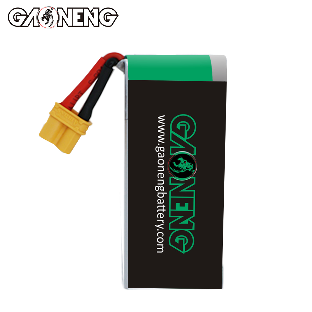 GAONENG GNB LiHV 1S 3.8V 1000mAh 70C XT30 Cabled LiPo Battery Long Range