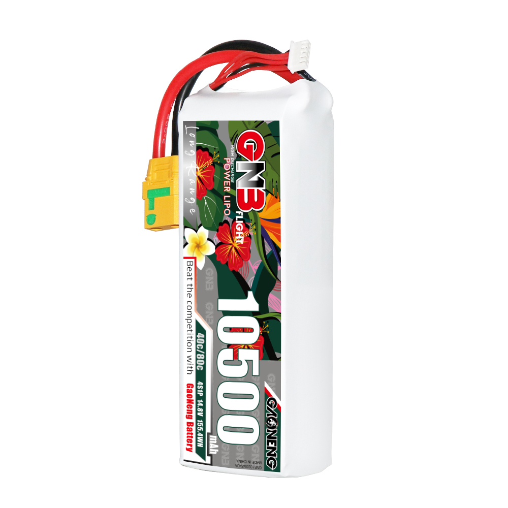 GAONENG GNB 4S 14.8V 10500mah 40C LiPo Battery XT90