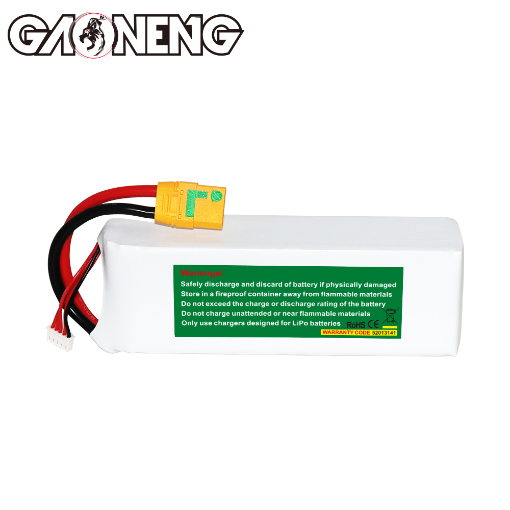 GAONENG GNB 4S 14.8V 10500mah 40C LiPo Battery XT90