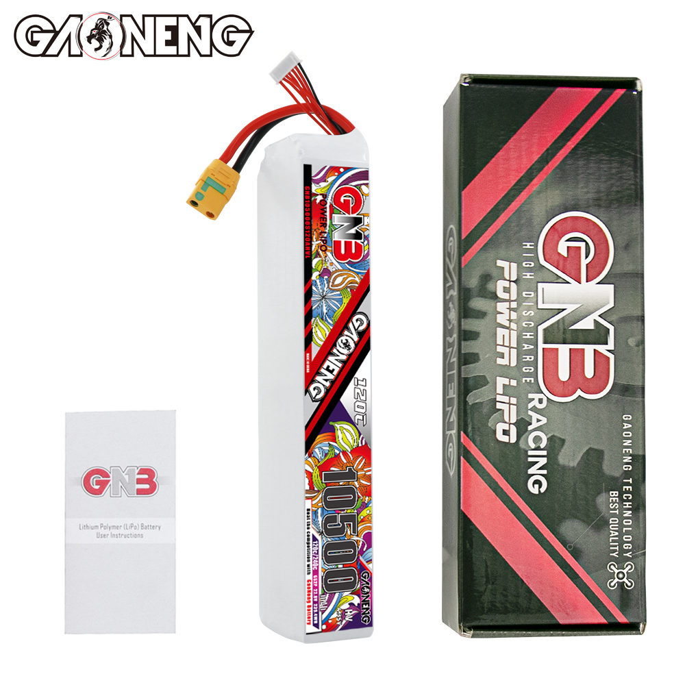 GAONENG GNB 6S 6S2P 22.8V HV 10500mAh 120C LiPo Battery XT90S