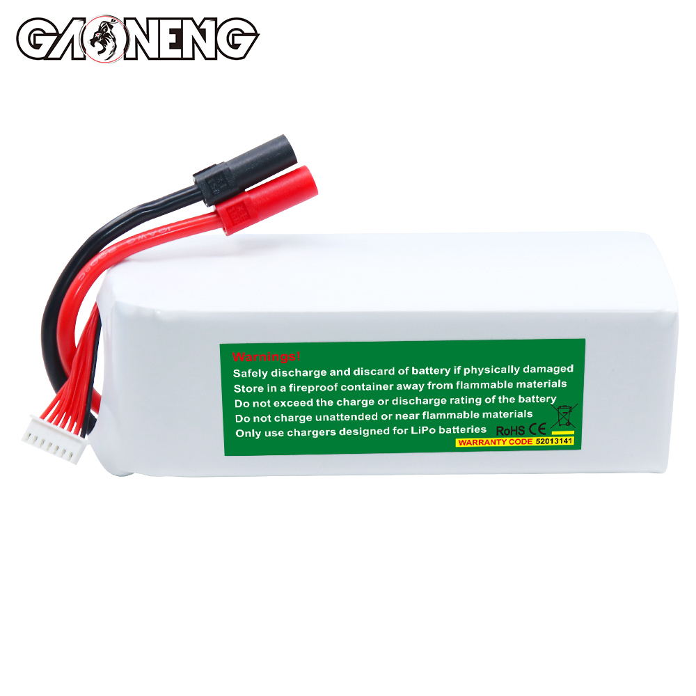 GAONENG GNB 6S 22.2V 10500mah 40C LiPo Battery XT150