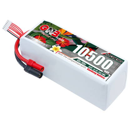 GAONENG GNB 6S 22.2V 10500mah 40C LiPo Battery XT150