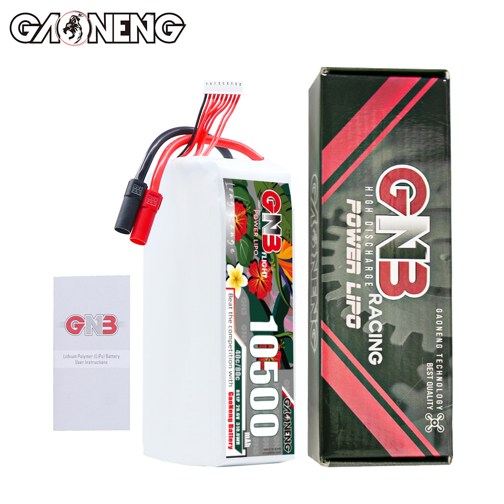 GAONENG GNB 8S1P 29.6V 10500mah 40C LiPo Battery XT150