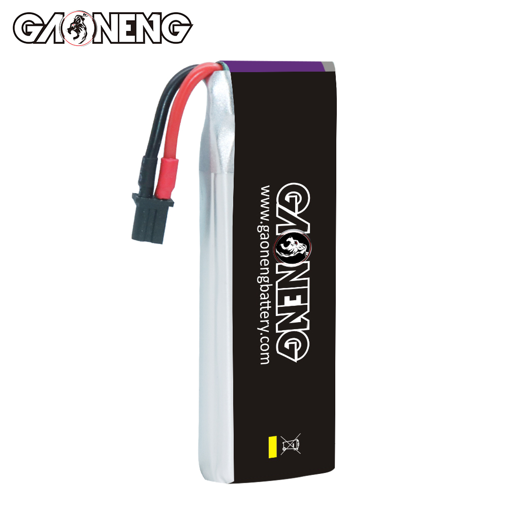 GAONENG GNB LiHV 1S 3.8V 1050mAh 60C A30 Cabled LiPo Battery Long Range