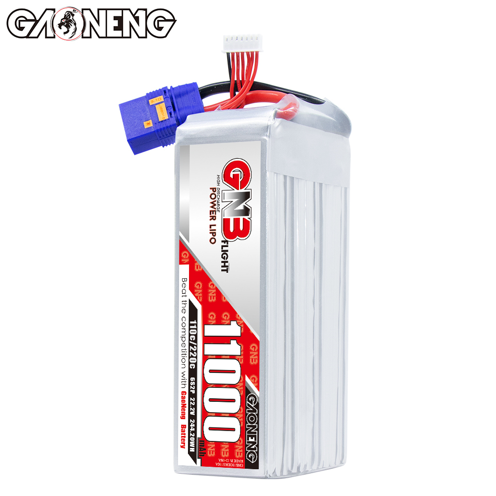 GAONENG GNB 6S 22.2V 11000mAh 11AH 110C RC LiPo Battery QS8 Raminator 5T DBXLE