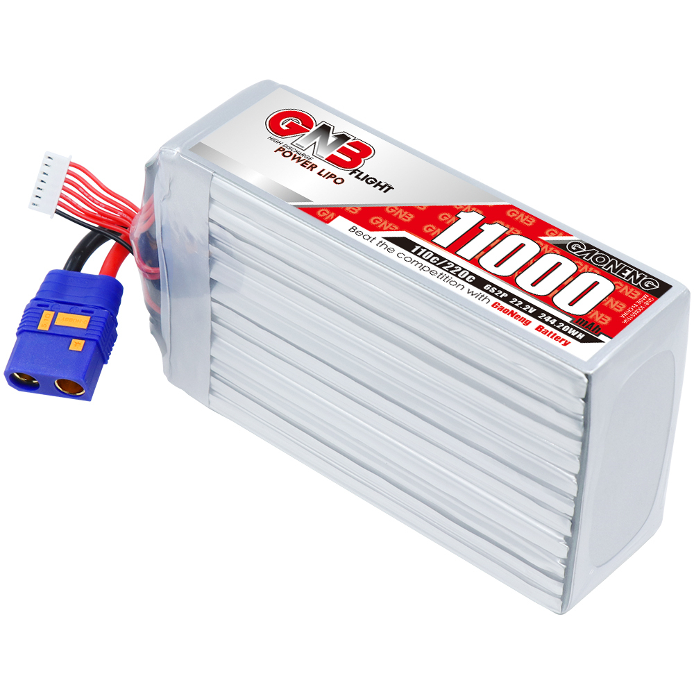 GAONENG GNB 6S 22.2V 11000mAh 11AH 110C RC LiPo Battery QS8 Raminator 5T DBXLE