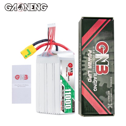 GAONENG GNB 6S 22.2V 11000mAh 11AH 70g RC LiPo Battery XT90S Anti Spark