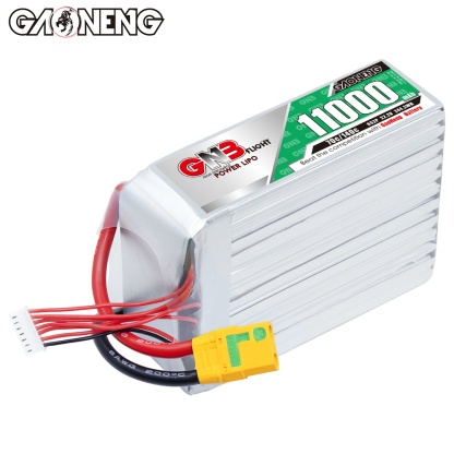 GAONENG GNB 6S 22.2V 11000mAh 11AH 70g RC LiPo Battery XT90S Anti Spark