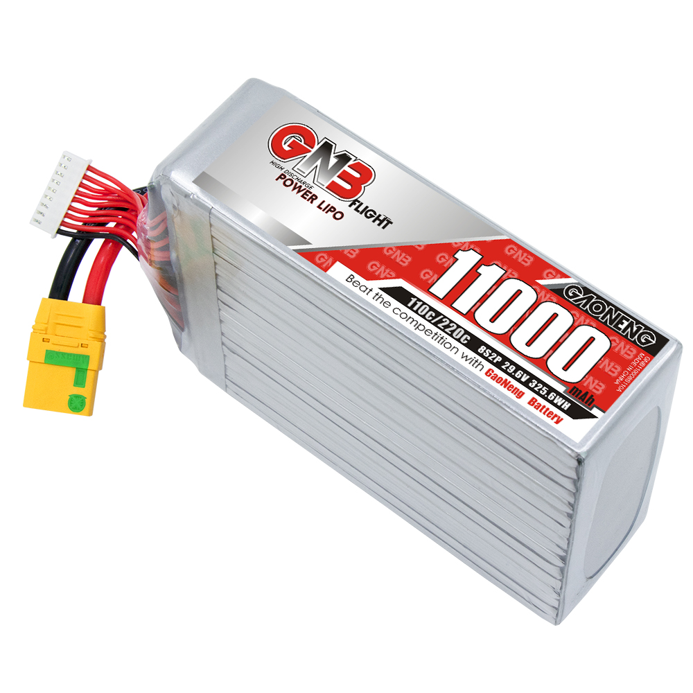 GAONENG GNB 8S2P 29.6V 11000mAh 110C LiPo Battery XT90S