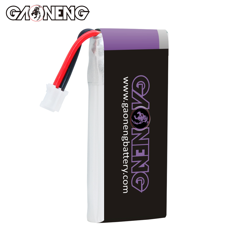 GAONENG GNB LiHV 1S 3.8V 1100mAh 60C PH2.0 Cabled LiPo Battery Long Range
