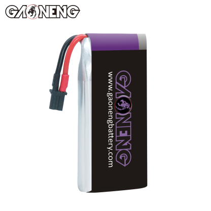GAONENG GNB LiHV 1S 3.8V 1100mAh 60C A30 Cabled LiPo Battery Long Range