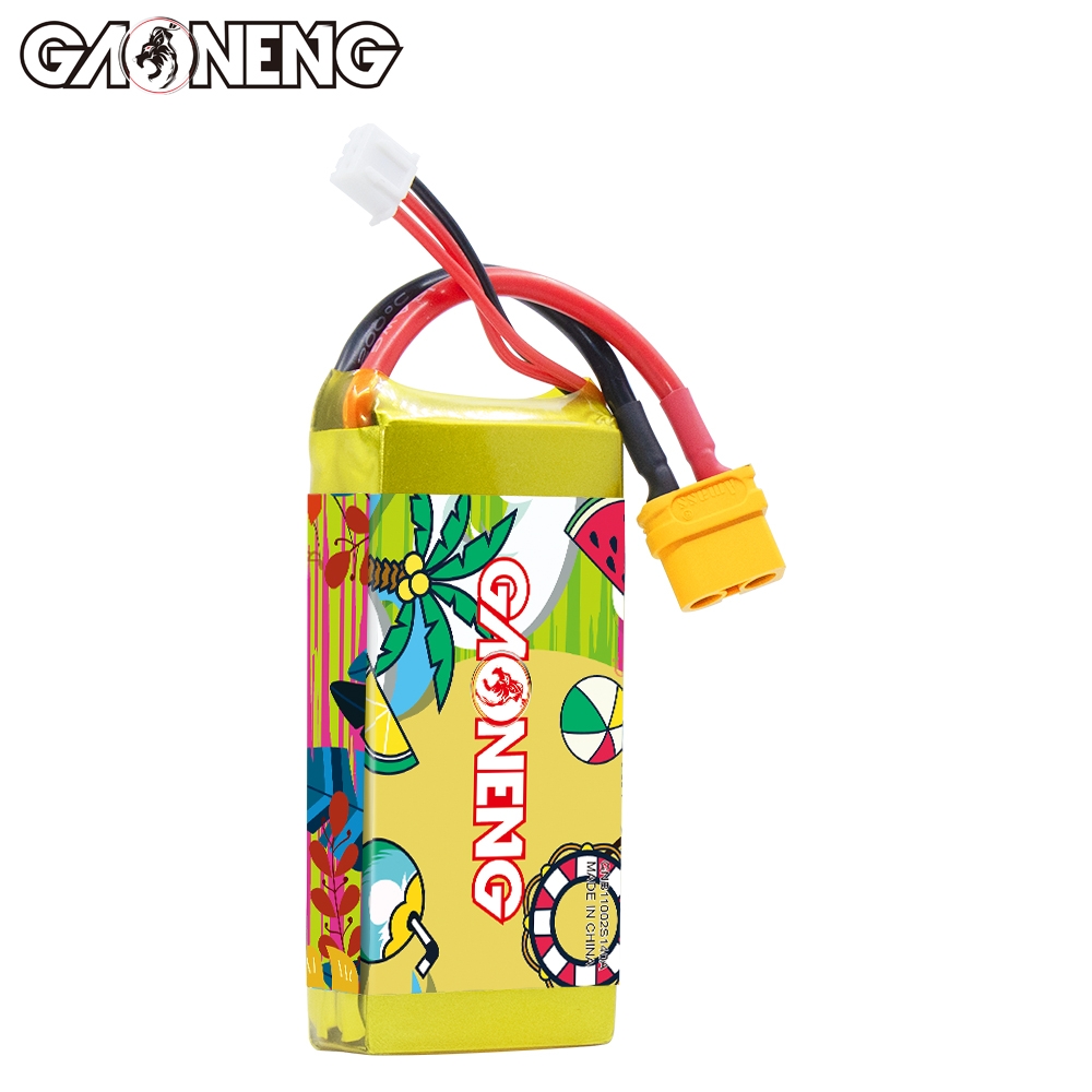 GAONENG GNB 2S 7.4V 1100mAh 140C XT60 LiPo Battery