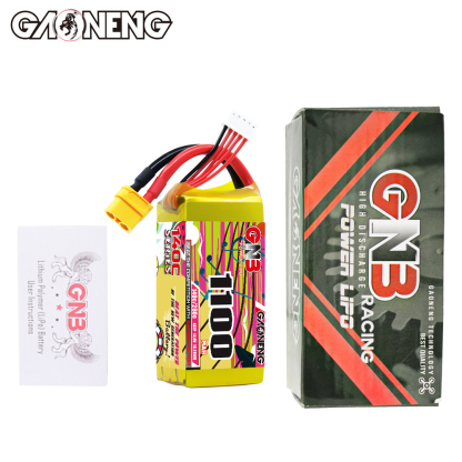 GAONENG GNB 4S 14.8V 1100mAh 140C XT60 LiPo Battery