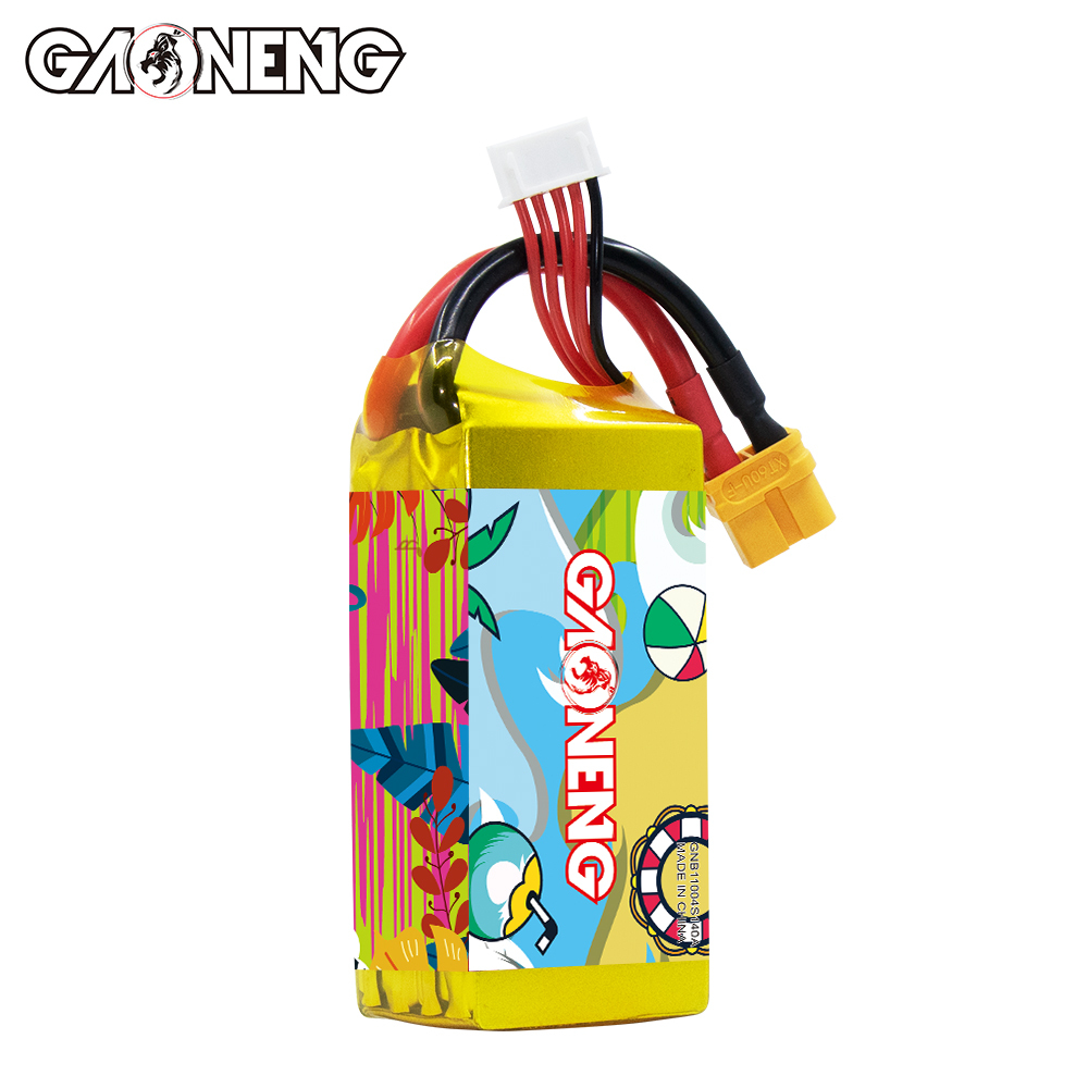 GAONENG GNB 4S 14.8V 1100mAh 140C XT60 LiPo Battery