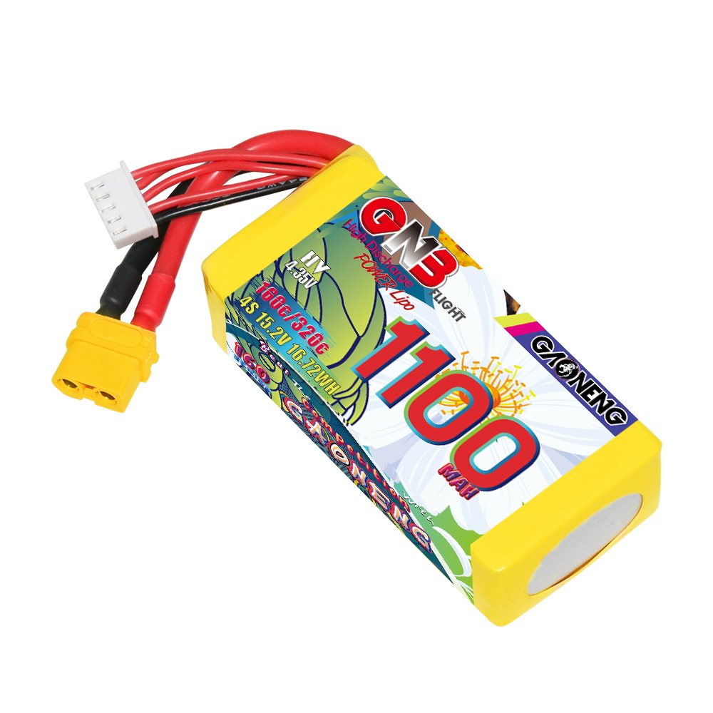 GAONENG GNB LiHV 4S 15.2V 1100mAh 160C XT60 LiPo Battery