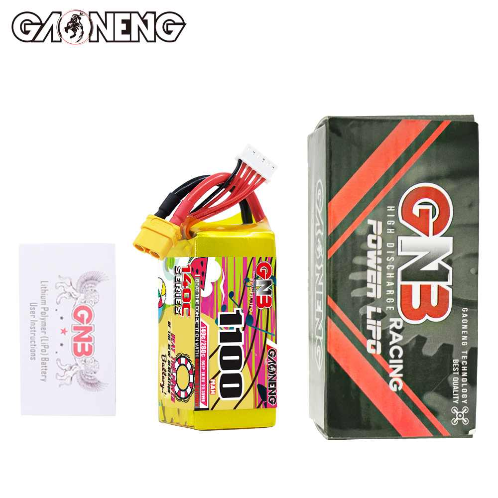 GAONENG GNB 5S 19V 1100mAh 140C XT60 LiPo Battery