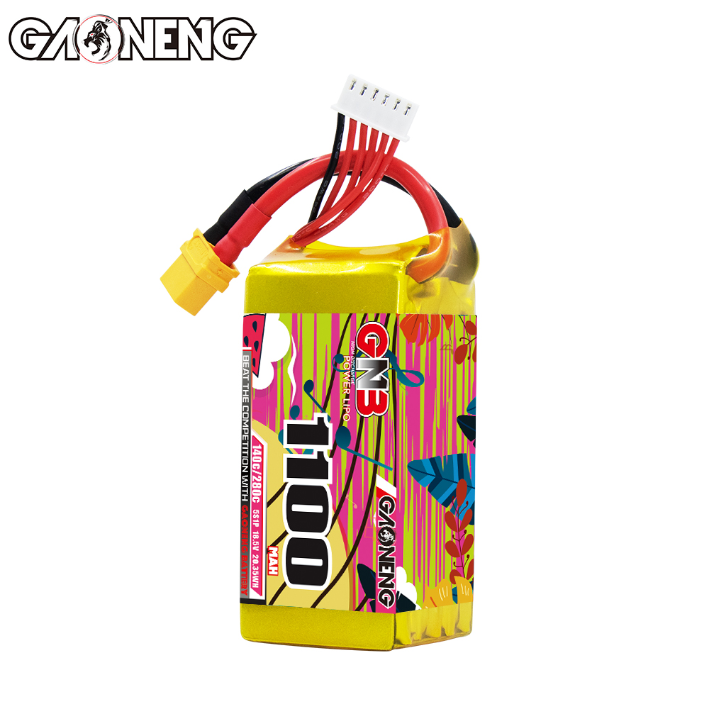 GAONENG GNB 5S 19V 1100mAh 140C XT60 LiPo Battery