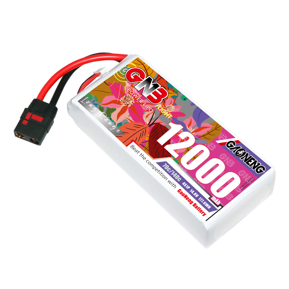 GAONENG GNB 4S1P 14.8V 12000mAh 70C RC LiPo Battery QS8