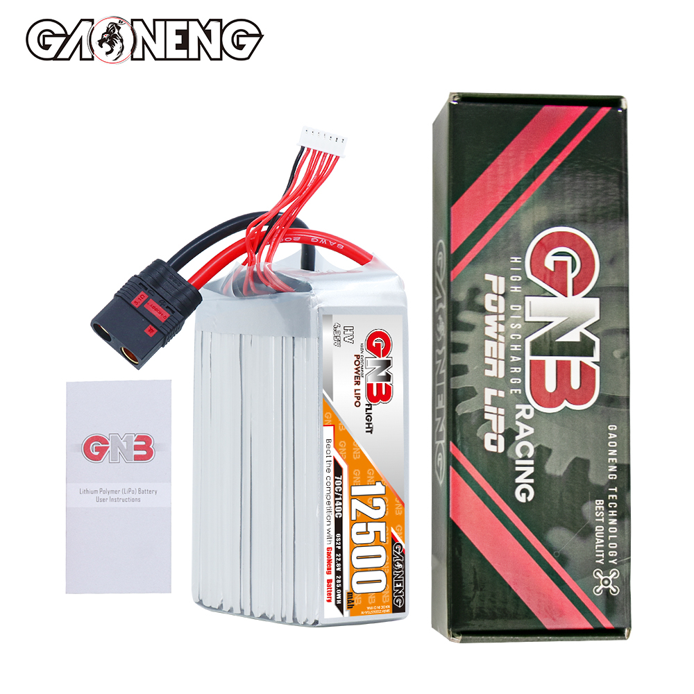 GAONENG GNB 6S2P 22.8V HV 12500mAh 70C RC LiPo Battery QS8