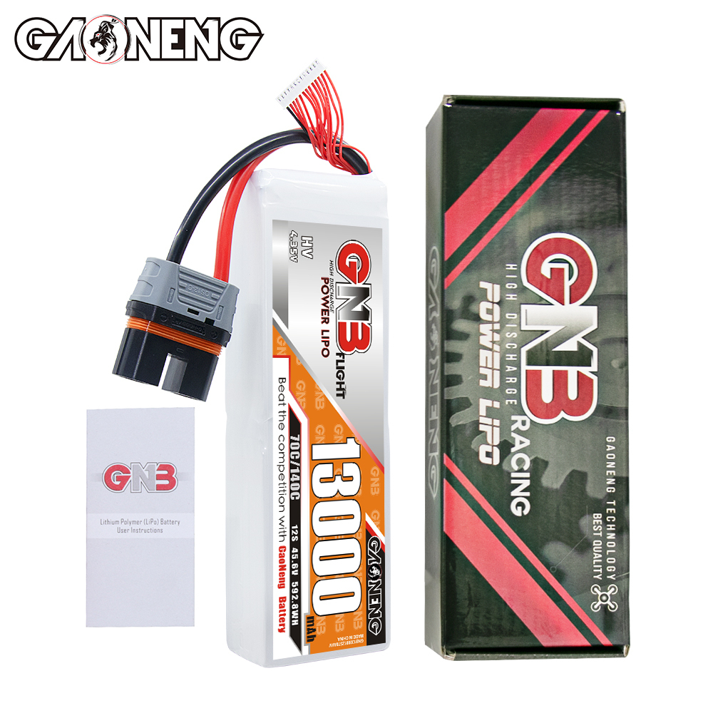 GAONENG GNB 12S 45.6V LiHV 13000mah 70C LiPo Battery QS12