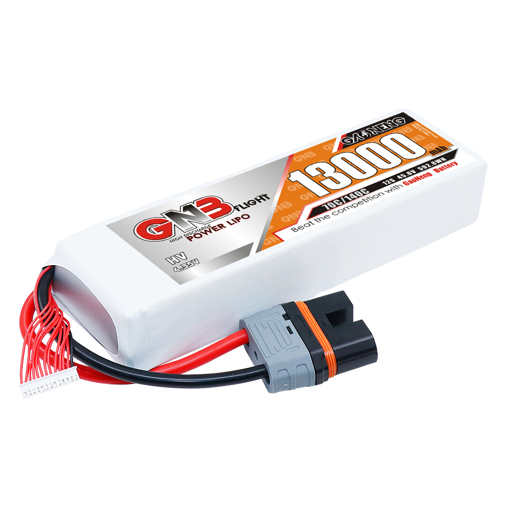 GAONENG GNB 12S 45.6V LiHV 13000mah 70C LiPo Battery QS12