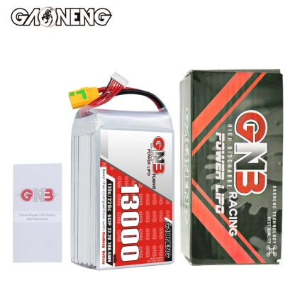 GAONENG GNB 6S 22.2V 13000mAh 13AH 110C RC LiPo Battery XT90S Anti Spark