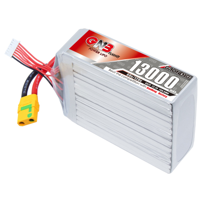GAONENG GNB 6S 22.2V 13000mAh 60C RC LiPo Battery XT90S Anti Spark