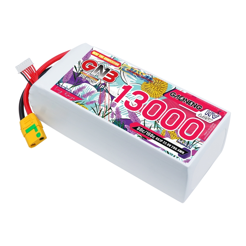 GAONENG GNB 6S 22.8V 13000mAh 80C HV LiPo Battery Aircraft Plane Drone