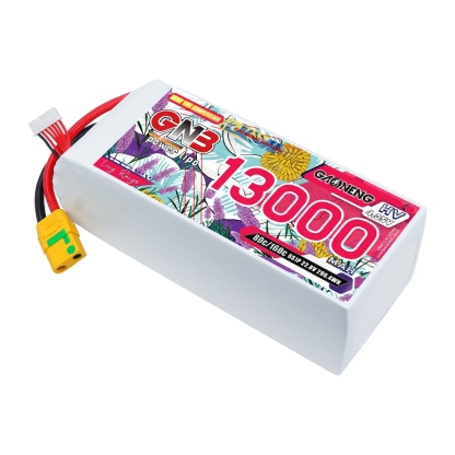 GAONENG GNB 6S 22.8V HV 13000mAh 80C RC LiPo Battery XT90S