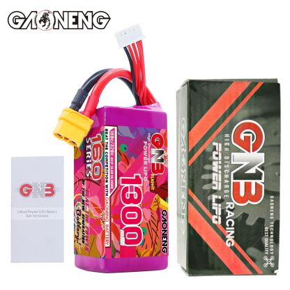 GAONENG GNB 4S 14.8V 1300mAh 160C XT60 LiPo Battery