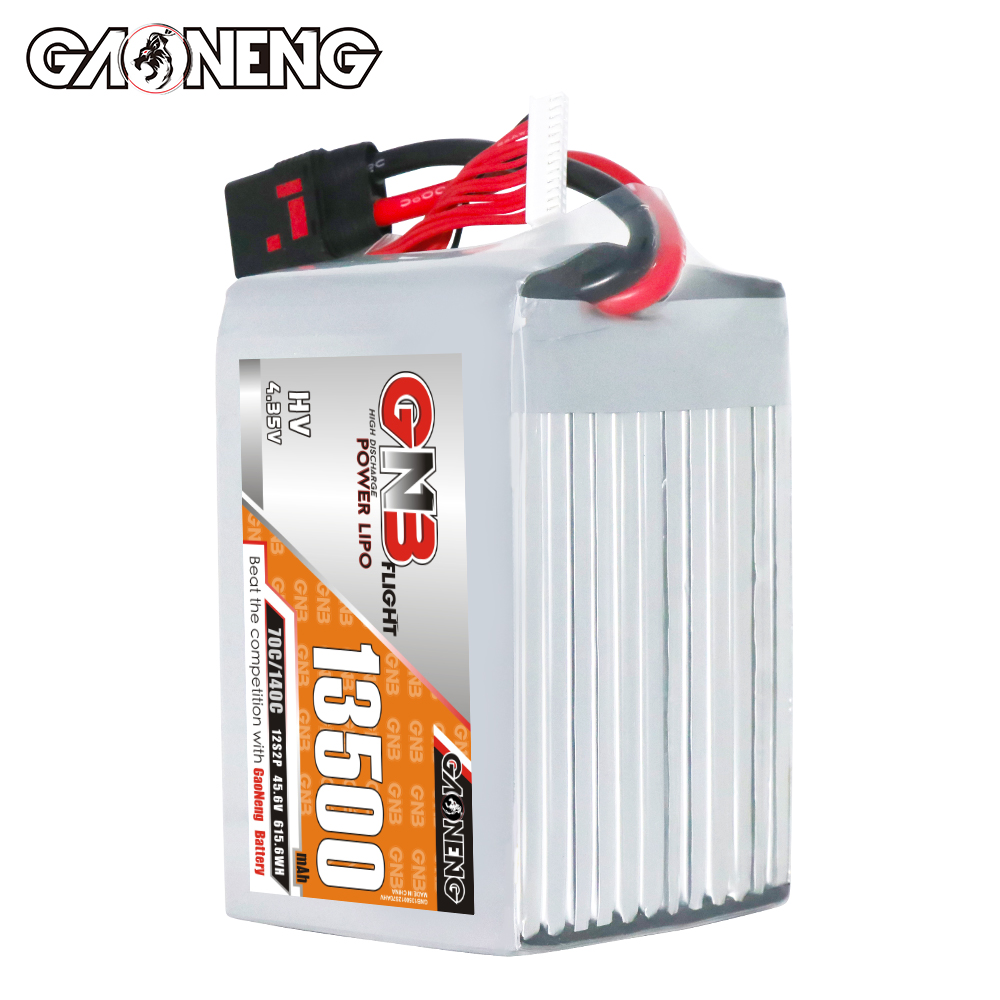GAONENG GNB 12S2P 45.6V HV 13500mAh 70C RC LiPo Battery QS8