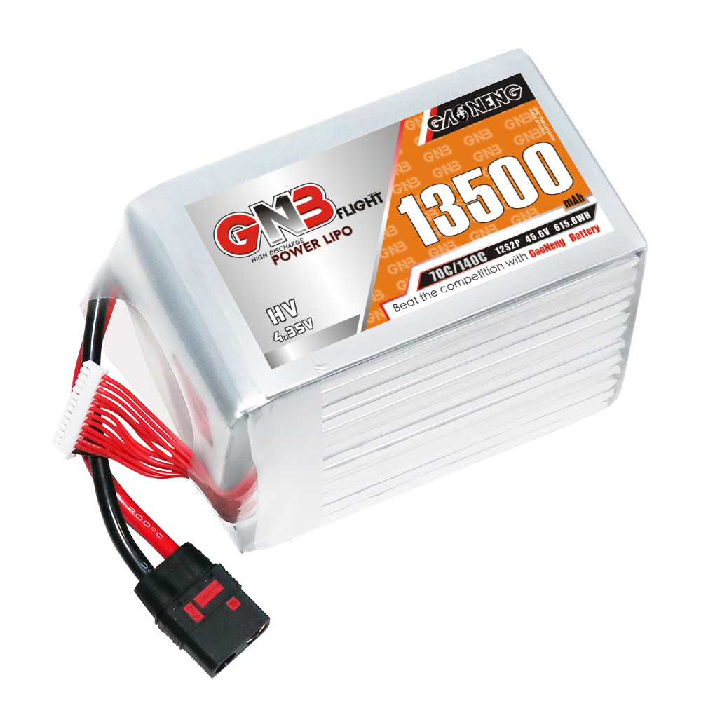 GAONENG GNB 12S2P 45.6V HV 13500mAh 70C RC LiPo Battery QS8