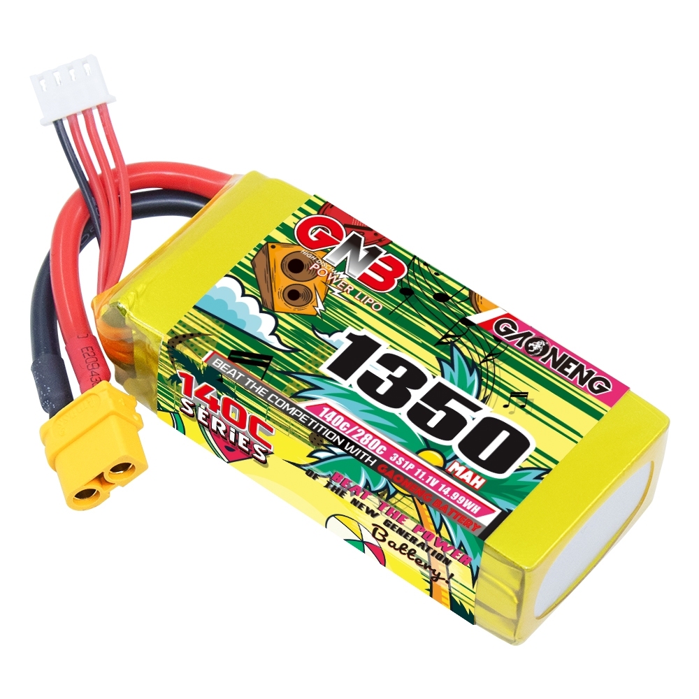 GAONENG GNB 3S 11.1V 1350mAh 140C XT60 LiPo Battery