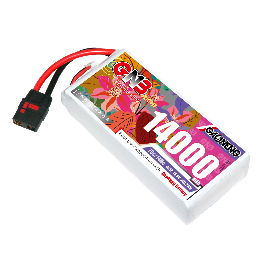 GAONENG GNB 4S1P 14.8V 14000mAh 70C RC LiPo Battery QS8
