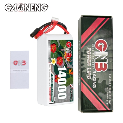 GAONENG GNB 6S1P 22.2V 14000mAh 40C RC LiPo Battery XT150