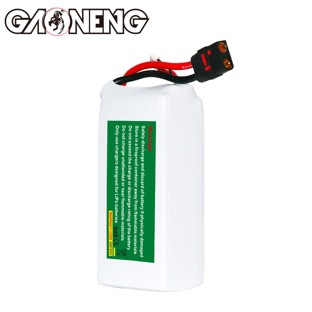 GAONENG GNB 6S1P 22.2V 14000mAh 70C RC LiPo Battery QS8