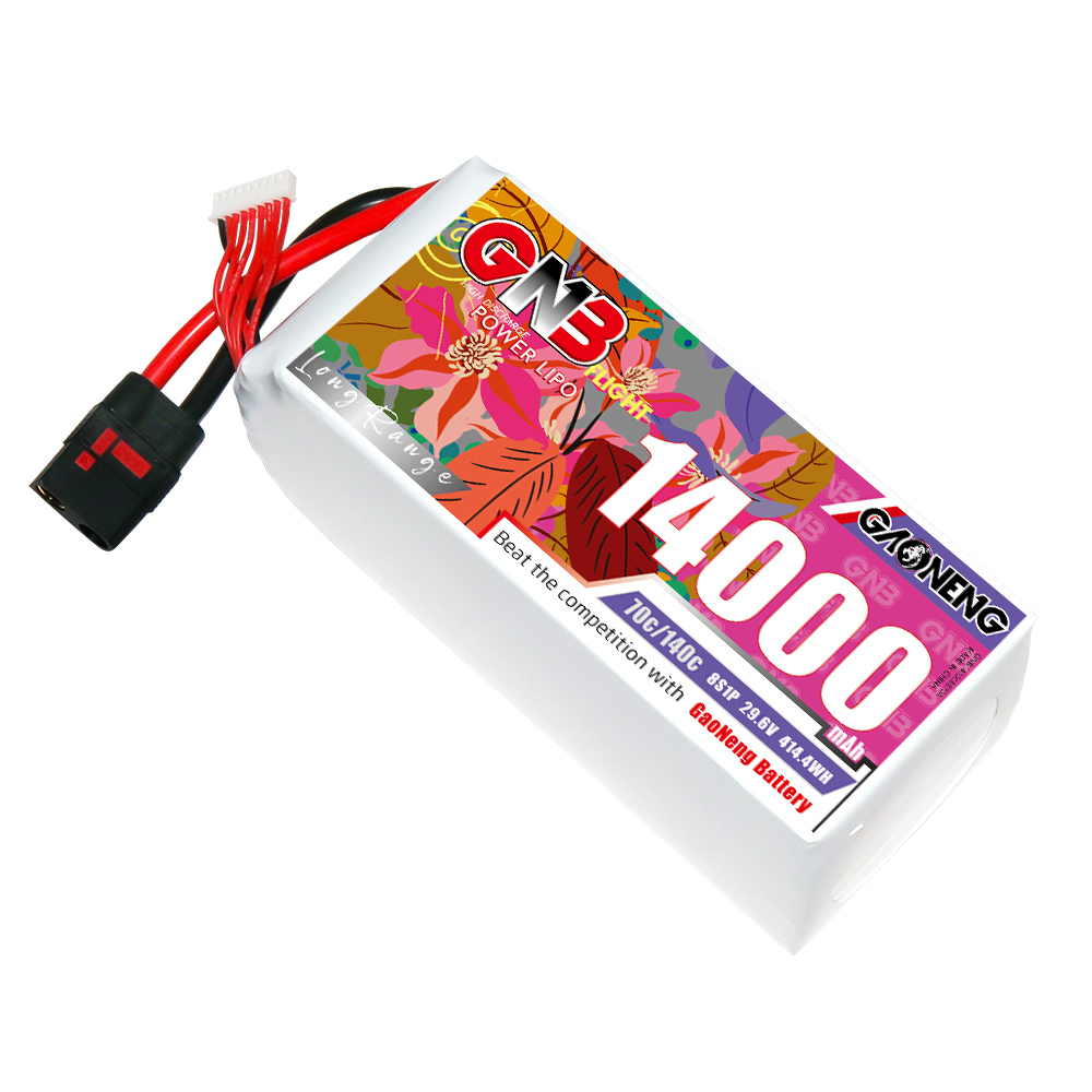 GAONENG GNB 8S1P 22.2V 14000mAh 70C RC LiPo Battery QS8