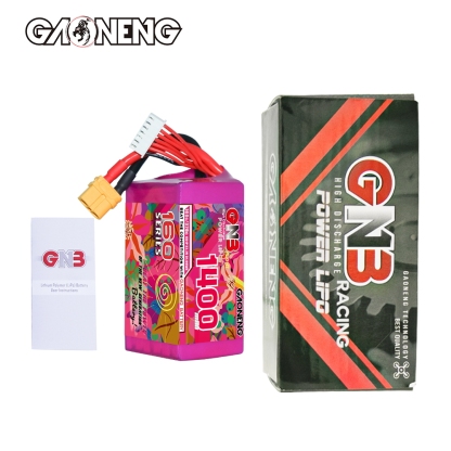 GAONENG GNB 6S 22.2V 1400mAh 160C XT60 LiPo Battery