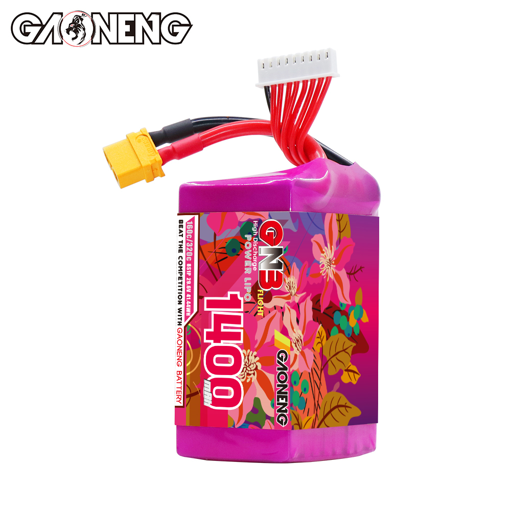 GAONENG GNB 8S 29.6V 1400mAh 160C XT60 LiPo Battery