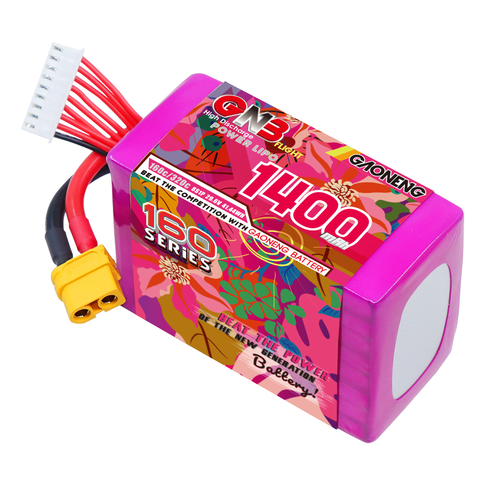 GAONENG GNB 8S 29.6V 1400mAh 160C XT60 LiPo Battery