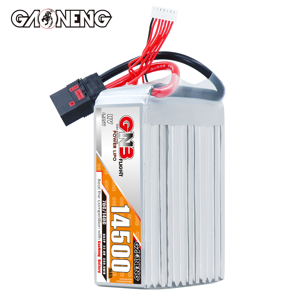 GAONENG GNB 6S2P 22.8V HV 14500mAh 70C RC LiPo Battery QS8