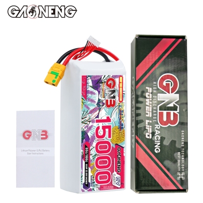 GAONENG GNB 6S 22.8V HV 15000mAh 80C RC LiPo Battery XT90S