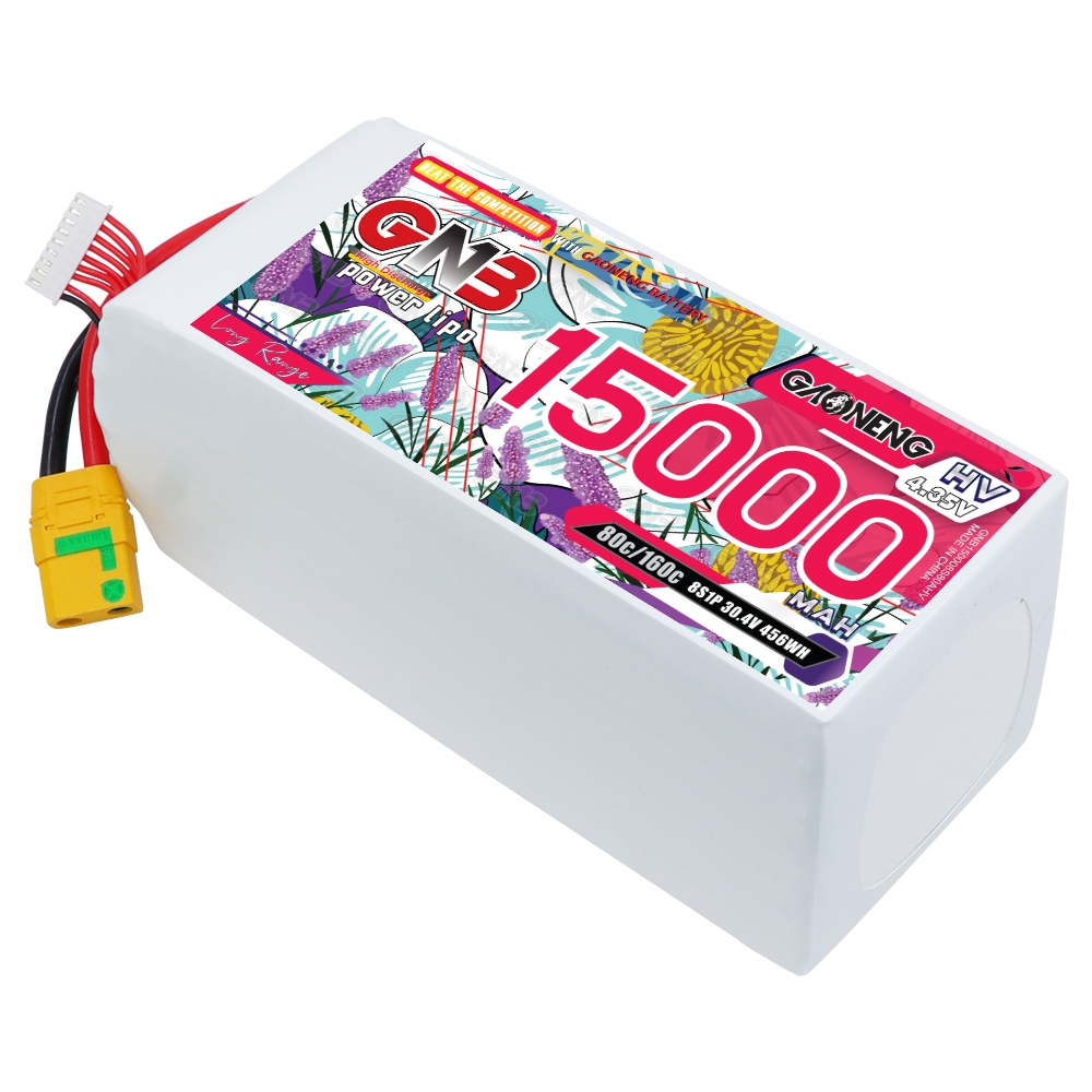 GAONENG GNB 8S1P 30.4V HV 15000mAh 80C LiPo Battery XT90S