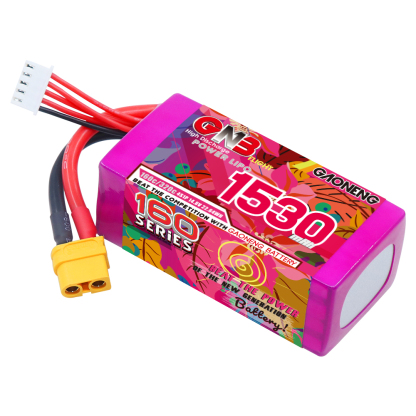 GAONENG GNB 4S 14.8V 1530mAh 160C XT60 LiPo Battery
