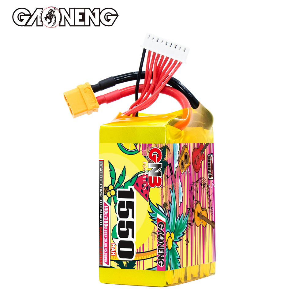 GAONENG GNB 8S 29.6V 1550mAh 140C XT60 LiPo Battery