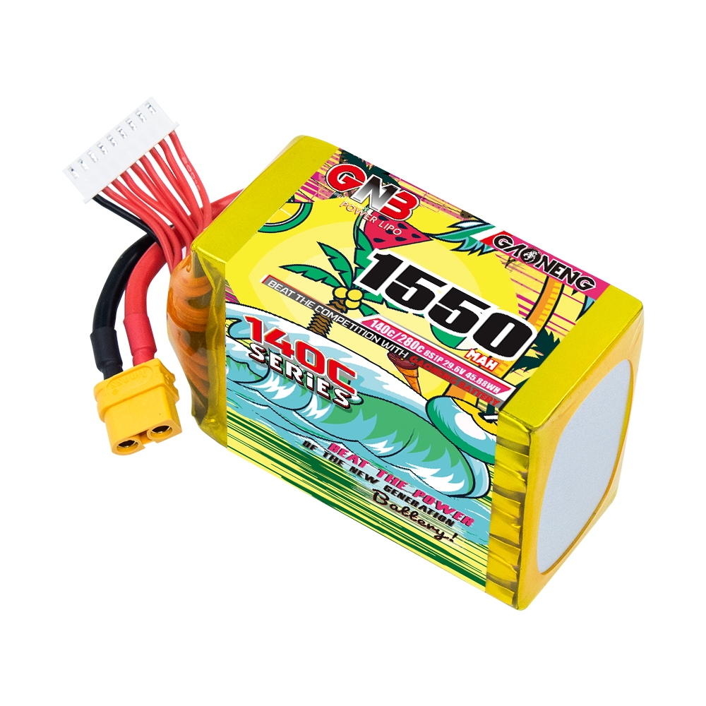 GAONENG GNB 8S 29.6V 1550mAh 140C XT60 LiPo Battery