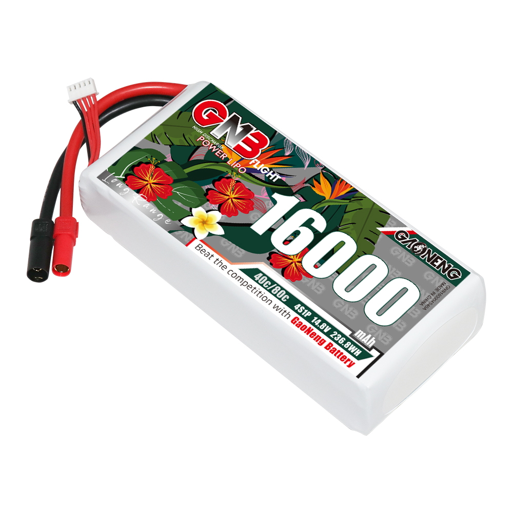 GAONENG GNB 4S1P 14.8V 16000mAh 40C RC LiPo Battery XT150