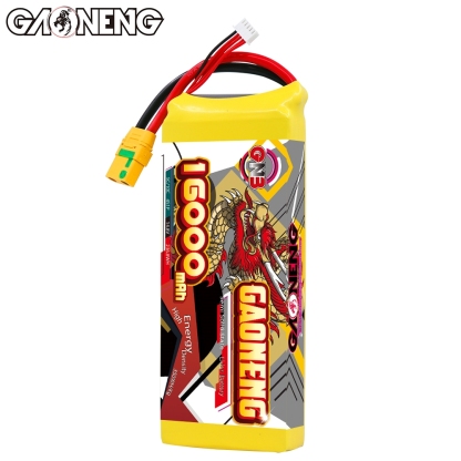 GAONENG GNB 16000mah 4S 14.8V 5C XT90S Semi Solid State Li-ion Battery 350WH/kg