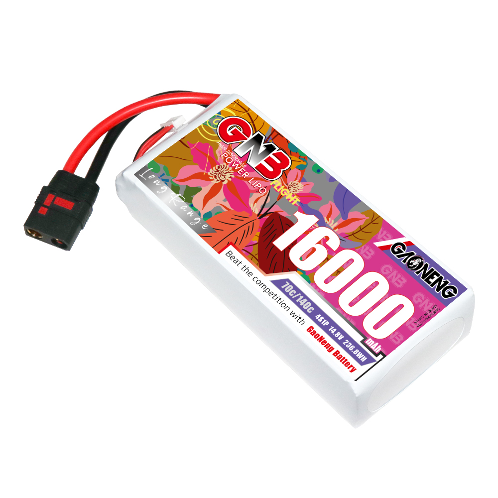 GAONENG GNB 4S1P 14.8V 16000mAh 70C RC LiPo Battery QS8